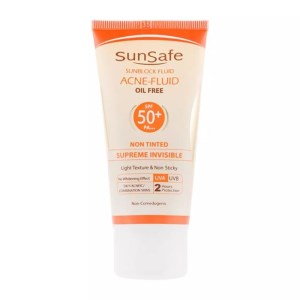 ضد آفتاب کرم‌ پودری بژ وانیلی مکی ‌سان SPF50 سان سیف