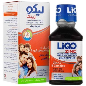 لیکوزینک پرتقال /250 سی سی/ شربت