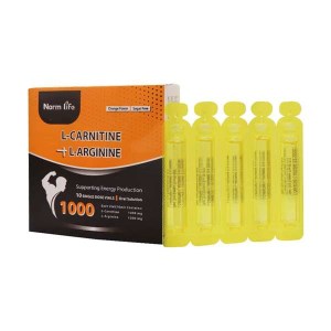 نورم لایف-ال کارنیتین 1000میلی گرم+ال آرژنین 1000 میلی گرم /10/پرتقال