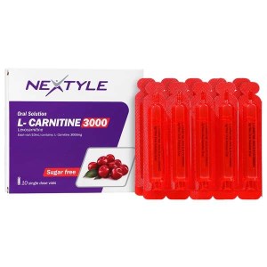 نکستایل ال-کارنیتین 3000 میلی گرم 10*10 آلبالو