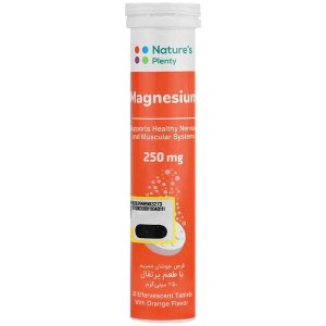 نیچرز پلنتی منیزیم 250 میلی گرم 20/ پرتقال
