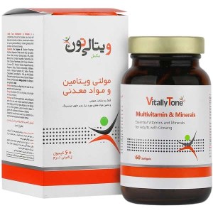 ویتالی تون مواتی ویتامین و مینرال ها 30 سافت ژل