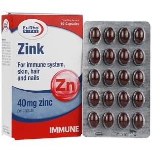 یوروویتال زینک 40م کپسول